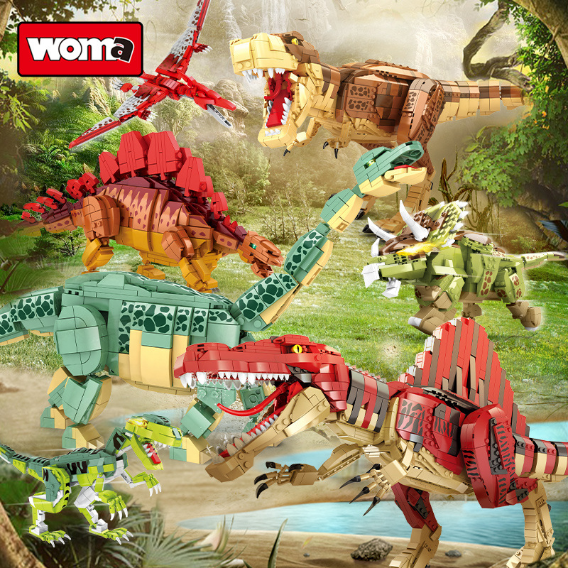楽天市場】恐竜 ブロック レゴ互換品 ティラノサウルス 1606PCS