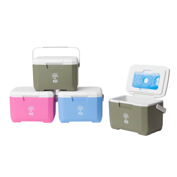 楽天市場】【大特価セール】 KS クーラーボックス 小型 軽量 ハード 保冷剤付き 6L 小型クーラーボックス クーラーBOX COOLER BOX  おしゃれな 3色 部活 ピクニック アウトドア キャンプ 釣り ゴルフ 大人気 防災 災害時 飲み物 冷やす 氷 保冷力 おすすめ ！ : KOBE  STORE