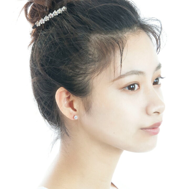 楽天市場 ラインストーンヘアピン 前髪留め まとめ髪 サイド留め 送料無料 フラワーヘアピン 可憐 シンプル 煌き 二次会 謝恩会 ｋｏｂｅ ｖｅｒｙ ｖｅｒｙ