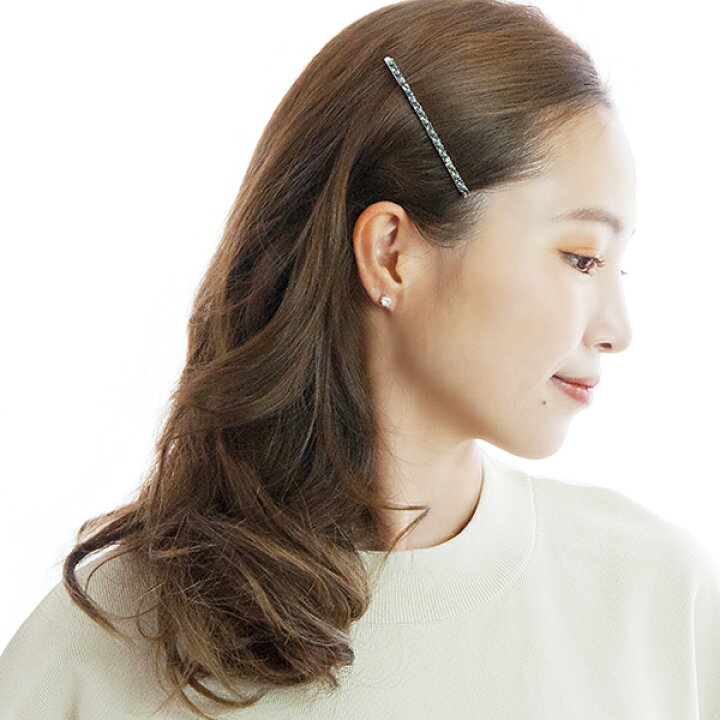 楽天市場】[送無]人気☆52B-5 ヘアピン 結婚式 髪飾り バイカラー 