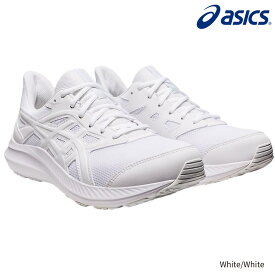 アシックス (asics) JOLT4 ジョルト4 白靴 通学シューズ