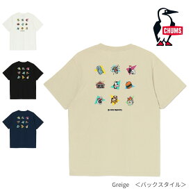 チャムス CHUMS かせきさいだぁ アラカルト Tシャツ CH01-2555