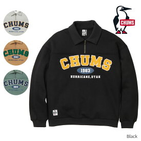 チャムス CHUMS マイトンチャムスカレッジハーフジップスウェット CH00-1398