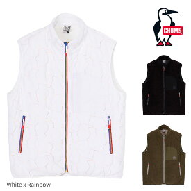 チャムス CHUMS ブービーステッチフリースベスト CH04-1418