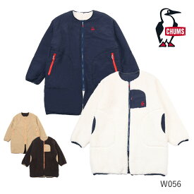チャムス CHUMS エルモフリースリバーシブルブルゾンロング（レディース） CH18-1314