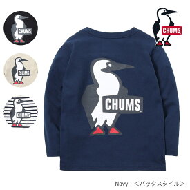 チャムス CHUMS キッズブービーロゴL/Sティーシャツ CH21-1306