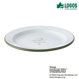 ロゴス LOGOS SNOOPY(BeagleScouts50years)ホーロースモールプレート 86001115