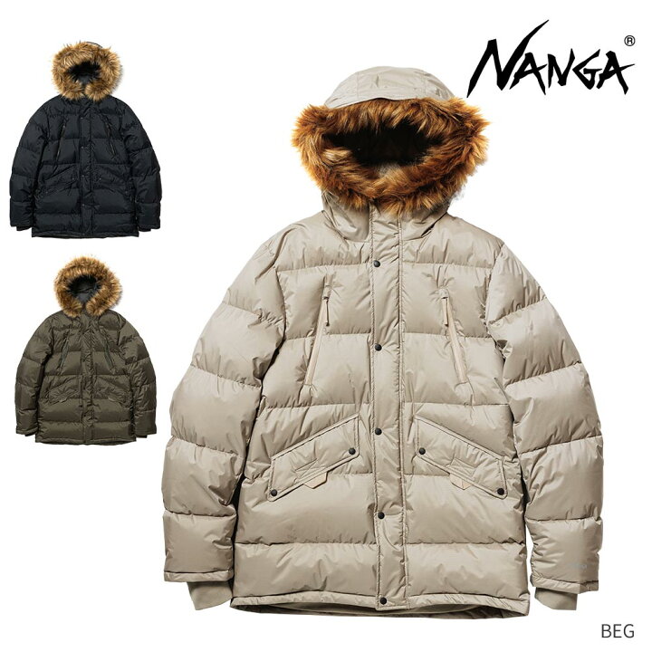 楽天市場】NANGA ナンガ オーロラダウンハーフコート(メンズ) : KOBEYA 