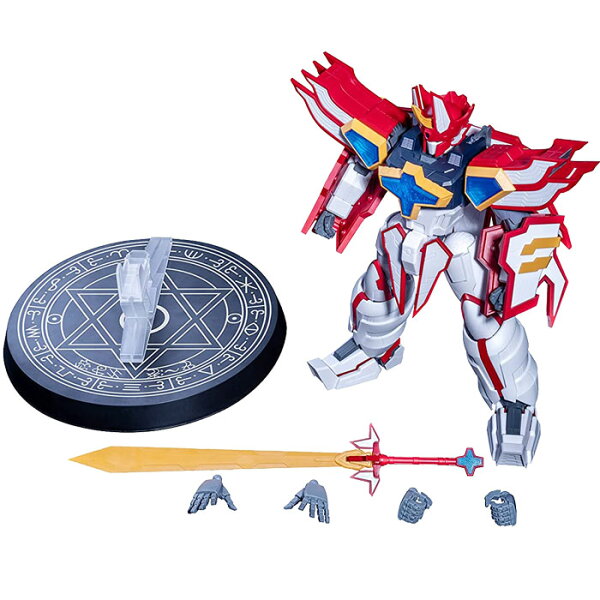 TRON MODEL KIT x DRAGON HORSE 『魔動王グランゾート』 スーパーグランゾート ノンスケール PS&ABS製 組み立て式プラスチックモデル フェイスモードからバトルモードへの変形も再現可能!おもちゃ プレゼント グッズ誕生日