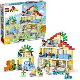 レゴ(LEGO) デュプロ デュプロのまち 3in1 みんなのおうち プレゼント 10994 おもちゃ ブロック プレゼント幼児 赤ちゃん 知育 クリエイティブ 家 おうち 男の子 女の子 3歳 ~ おもちゃ プレゼント 誕生日