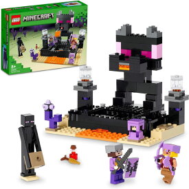 レゴ (LEGO) おもちゃ マインクラフト エンドアリーナ 男の子 女の子 マイクラ Minecraft 子供 グッズ ゲーム 玩具 知育玩具 誕生日 プレゼント ギフト レゴブロック 21242 8歳 ~ おもちゃ
