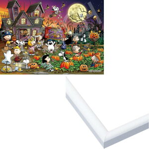 �p�Y���ƃt���[���̃Z�b�g �W�O�\�[�p�Y�� PEANUTS �X�k�[�s�[ �n���E�B���i�C�g 38×53cm 06-704s 500�s�[�X���A���~�� �p�Y���t���[�� �z���C�g (38×53cm) �p�l��No.5-B��2�_�Z�b�g �v���[���g �a����