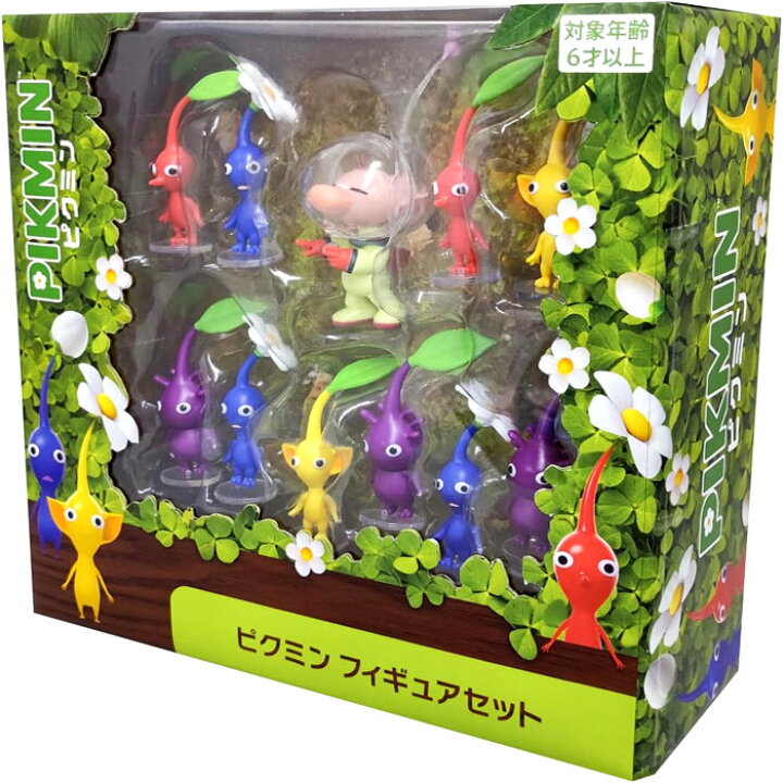 楽天市場】ピクミン フィギュアセット 手のひらサイズのピクミン 