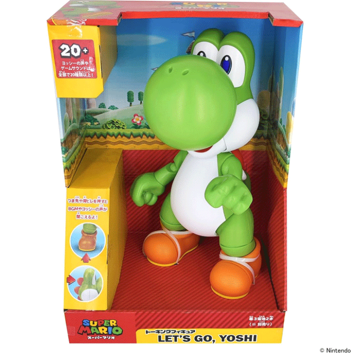 ヨッシー 楽天市場】【新品】三英貿易 トーキングフィギュア LET'S GO, YOSHI