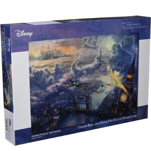 e[ 1000s[X WO\[pY s[^[p Tinker Bell and Peter Pan Fly to Never Land XyVA[gRNV (51x73.5cm)