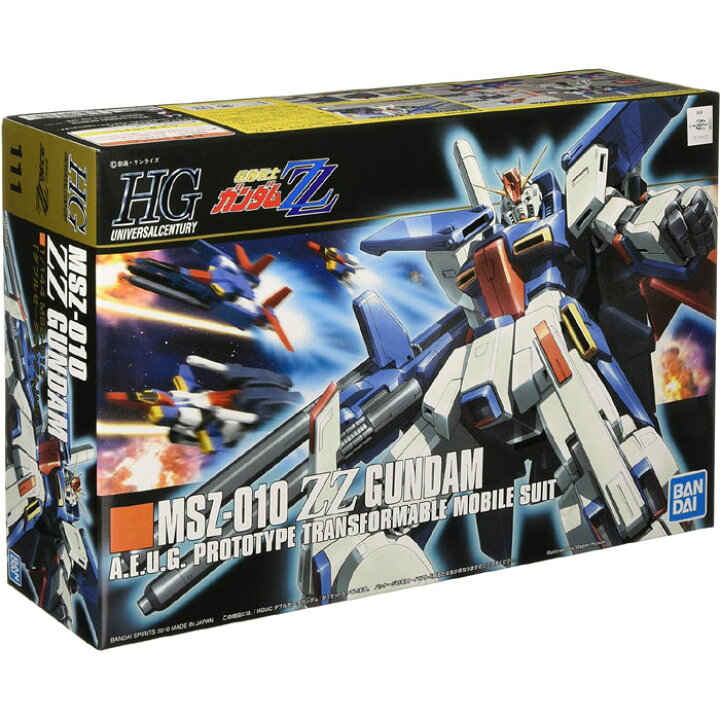 楽天市場】HGUC 1/144 MSZ-010 ZZガンダム （機動戦士ZZガンダム  