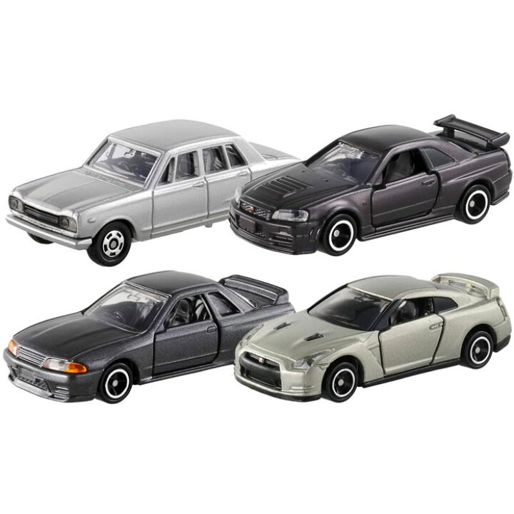 楽天市場】トミカ トミカギフト 栄光のGT-Rセット PGC-10、R32、R34 
