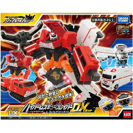 トミカ ジョブレイバー TJBDX ハイパーレスキューブレイバー レッドサラマンダー＆スーパーアンビュラン…