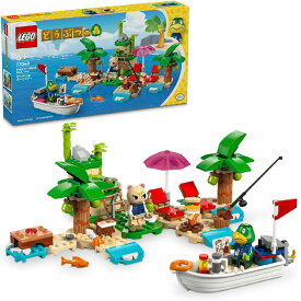 レゴ(LEGO) どうぶつの森 かっぺい の ボートツアー 玩具 プレゼント ブロック 女の子 男の子 子供 5歳 6歳 7歳 8歳 小学生 ジュン かっぺい あつ森 ごっこ遊び ボート 船 77048 おもちゃ 誕生日