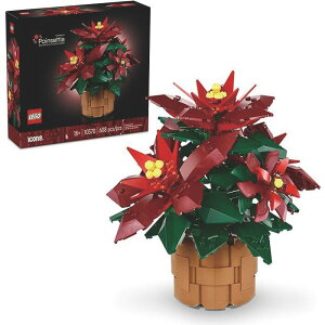 LEGO Botanicals �|�C���Z�`�A �g�ݗ��ăZ�b�g - ���ԃf�R���[�V����&�e�[�u���p�Z���^�[�s�[�X ��l�p 18�Έȏ� 10370 �������� �v���[���g �a����