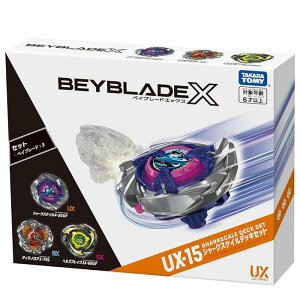 6��5���ē��ח\��IBEYBLADE X �x�C�u���[�hX UX-15 �V���[�N�X�P�C���f�b�L�Z�b�g �^�J���g�~�[(TAKARA TOMY) �������� �v���[���g �a����