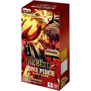 ye[vtEJBOXz ONE PIECEJ[hQ[ v~Au[X^[ ONE PIECE CARD THE BEST vol.2yPRB-02z (BOX)10pbN [fBOJ[hQ[ gJ@1BOX 10pbN {bNXł