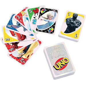 【新品】ウノ(UNO) ディズニー100【ディズニー100周年セレブレーション】【カードゲーム】【ホログラム付き記念カード入り計113枚】【2~10人用】 【7才~】 HPW21 マテルゲーム(Mattel Game) おもちゃ