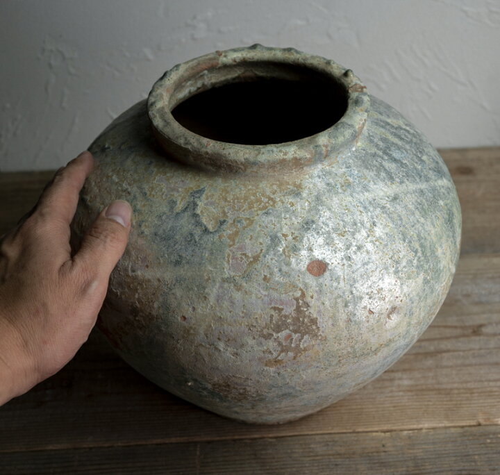 楽天市場】骨董○漢緑釉銀化壺○中国古玩 / 発掘品 | 漢時代-1-3世紀頃 