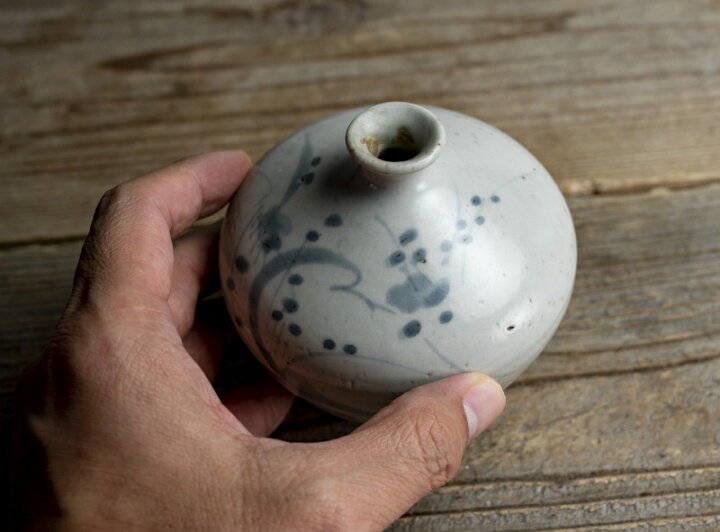 楽天市場】骨董○古伊万里染付大型油壺○ | 江戸中期-18世紀頃 | 磁器 