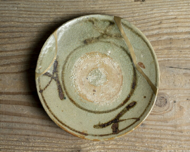 楽天市場】骨董○絵唐津皿○金継 / 呼継 / 発掘 | 桃山時代-16世紀頃 