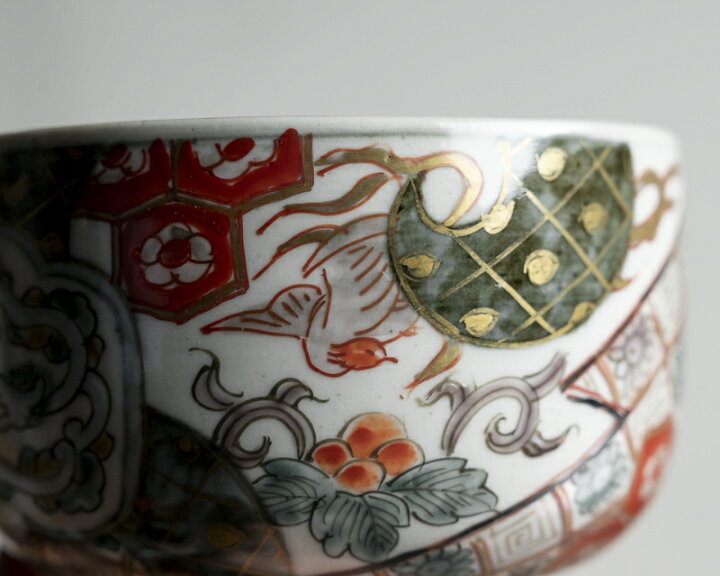 楽天市場】骨董○古伊万里金襴手龍鳳凰文コロ茶碗○ | 江戸時代-18-19 