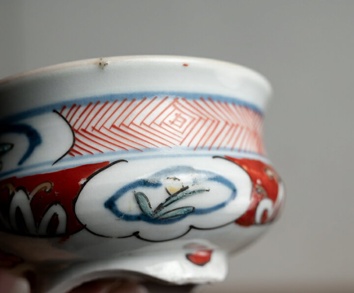 楽天市場】骨董○古伊万里色絵線香立て○香炉 | 江戸後期頃-19世紀頃 