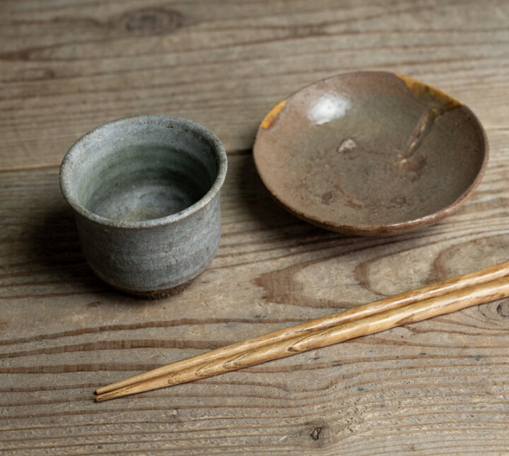 楽天市場】骨董○斑唐津ぐい呑み○古唐津 | 江戸時代-18-19世紀頃 