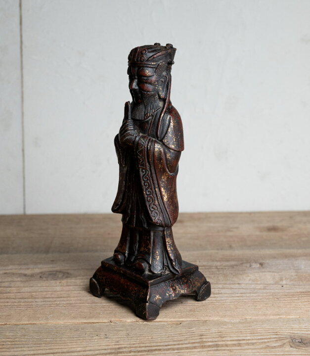 楽天市場】中国古玩○古銅鍍金人物像○賢人 / 神仏など | 清朝時代頃 