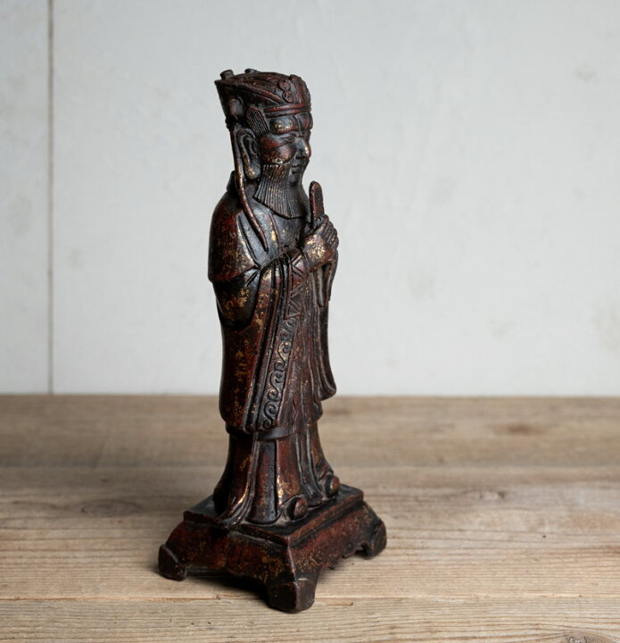 楽天市場】中国古玩○古銅鍍金人物像○賢人 / 神仏など | 清朝時代頃 