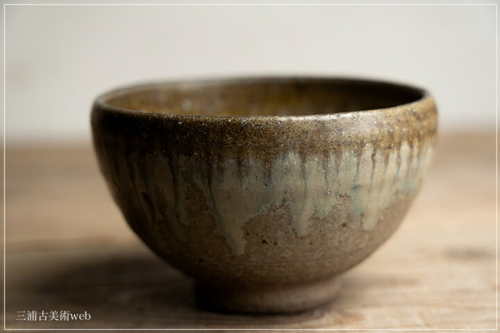 茶道具 絵唐津 おちつい 茶碗 骨董 古美術(BB459)