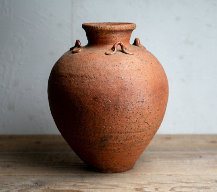 楽天市場】骨董○信楽焼四耳壺○H35.5cm / 茶壷 | 明治時代-19世紀頃 