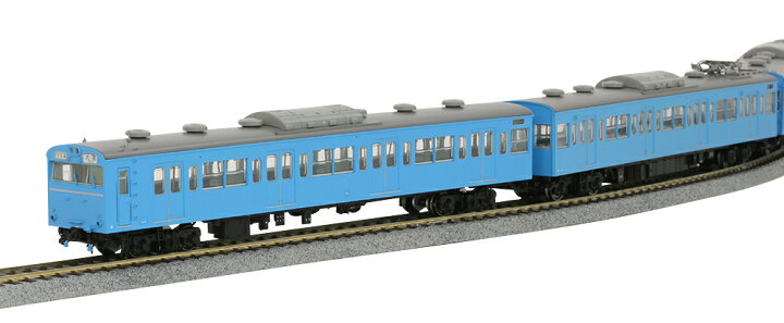 楽天市場】鉄道模型 天賞堂 103系高運転台ATCスカイブルー 基本4輌 