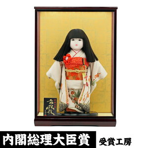 雛人形 ひな人形 おしゃれ 市松人形 ケース入り ケース飾り コンパクト 人形工房天祥 限定オリジナル 公司作 初節句 お祝い 節句人形飾り お祝い人形飾り お出迎え人形 市松人形13号 正絹本