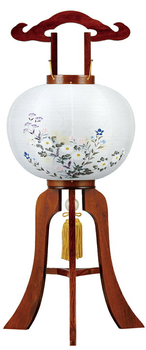 楽天市場】盆提灯 置き提灯 銘木工芸行灯 楽々行灯 ケヤキ調 12号 40W 