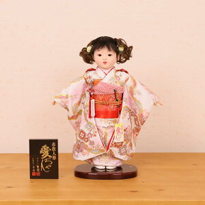 市松人形 齊藤公司作 10号 10c-01c-ais 愛ちゃんS 金彩友禅 雛人形 ひな人形 初節句 お祝い