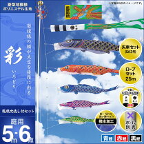 彩-5m-3匹6点セット