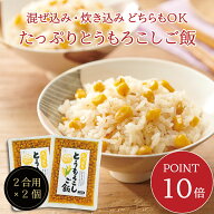 【ポイント10倍・送料無料】たっぷりとうもろこしご飯2合用 2個セット　おにぎり ふりかけ お弁当 混ぜご…
