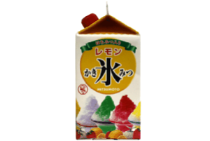 かき氷シロップ【蜜元氷みつ　レモン】900ミリリットル