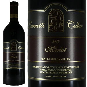 ���I�l�b�e�B�E�Z���[ ������2017Leonetti Cellar MerlotNo. 102287