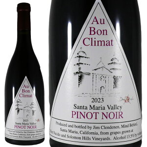 I[{ N} smEm[ ~bV x 2023Au Bon Climat Winery Pinot Noir Mission LabelNo.117215