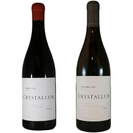 クリスタルムマバレル ピノ ノワール 2024ピーターマックス ピノノワール 2024含む2本セットCrystallum Mabalel Pinot NoirNo.108258 No.117321