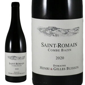 �h���[�k �A���� �G �W�� �r���C�b�\�� �T�� ���}�� ���[�W�� �R���u �o�U�� 2020Domaine Henri & Gilles Buisson Saint-Romain Rouge Combe BazinNo.114424