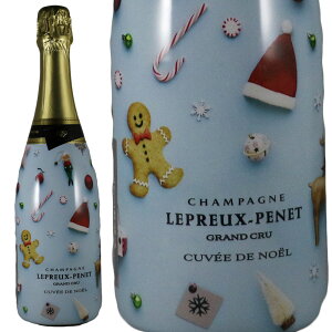���v���[ �v�l �X�N�� �h �r���� �u�����b�g �O���� �N���� �m�G��Lepreux Penet Secret de Bulles Brut Grand Cru NoelNo.115041
