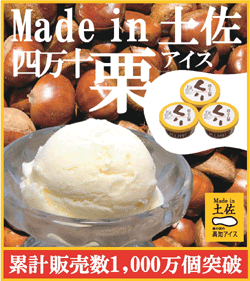 四万十栗アイス